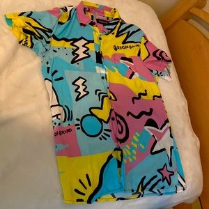 Reason brand button up short sleeve